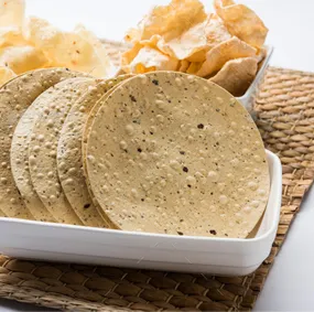 Breads, Papads, Papdis